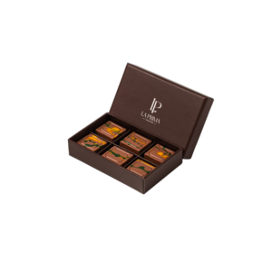 Pistachio Kunafa Chocolate Box (18g Each) - 6 Pcs